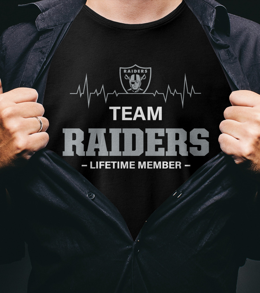 Team Raiders Lifetime Member T-Shirt