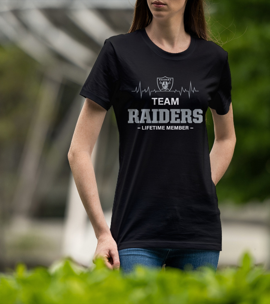 Team Raiders Lifetime Member T-Shirt