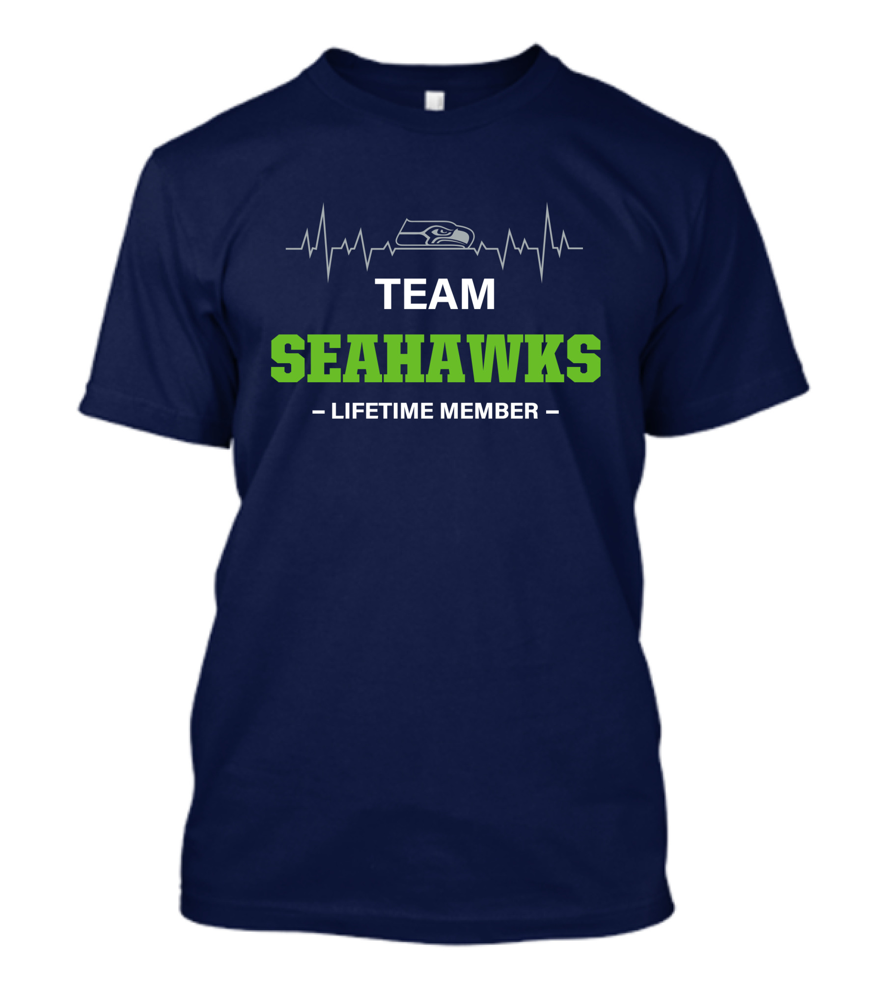 Team Seahawks Lifetime Member T-Shirt