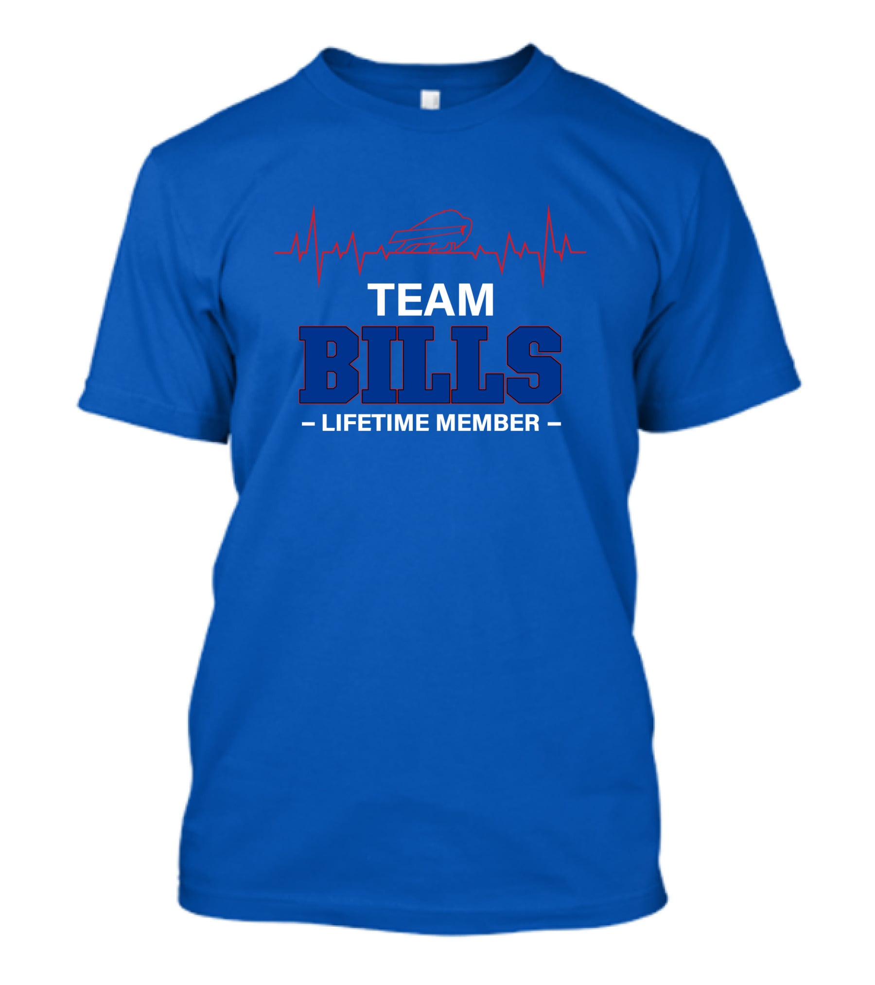Team Bills Lifetime Member T-Shirt