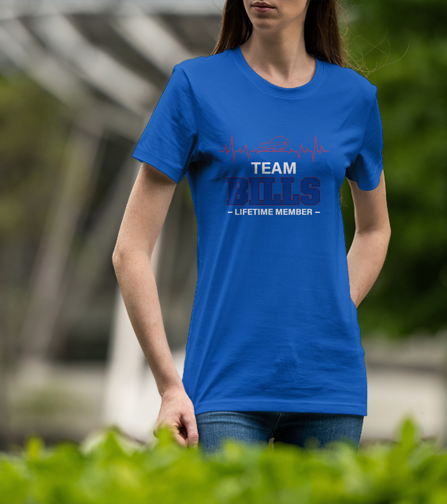 Team Bills Lifetime Member T-Shirt