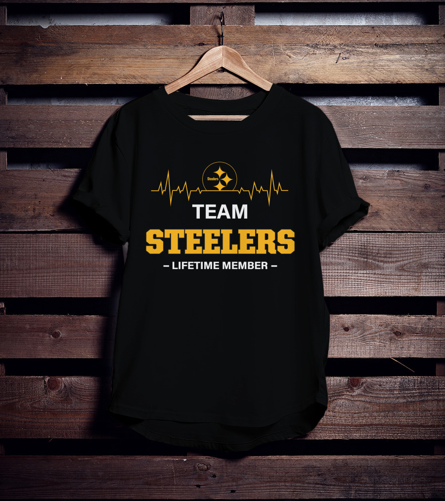 Team Steelers Lifetime Member T-Shirt