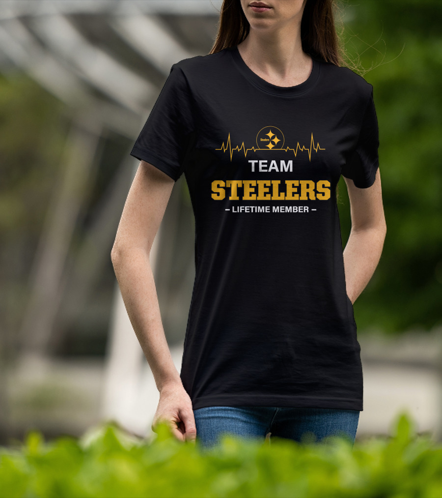 Team Steelers Lifetime Member T-Shirt