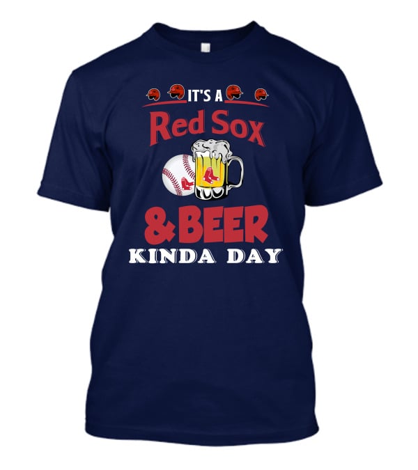 Boston Red Sox Beer Baseball Day T-Shirt