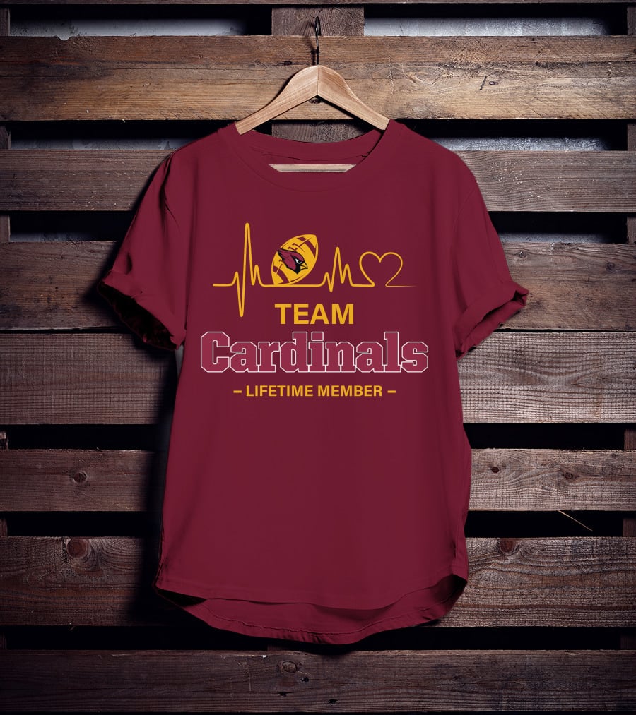 Team Cardinals Lifetime Member T-Shirt
