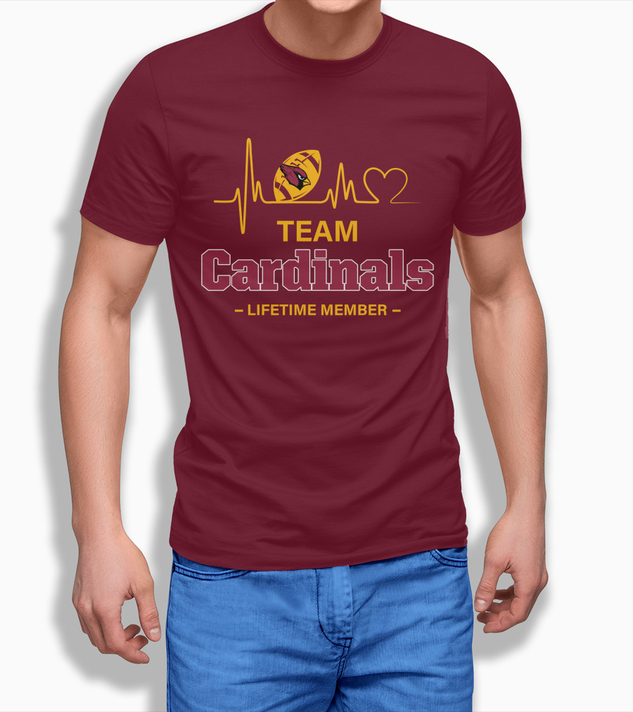 Team Cardinals Lifetime Member T-Shirt
