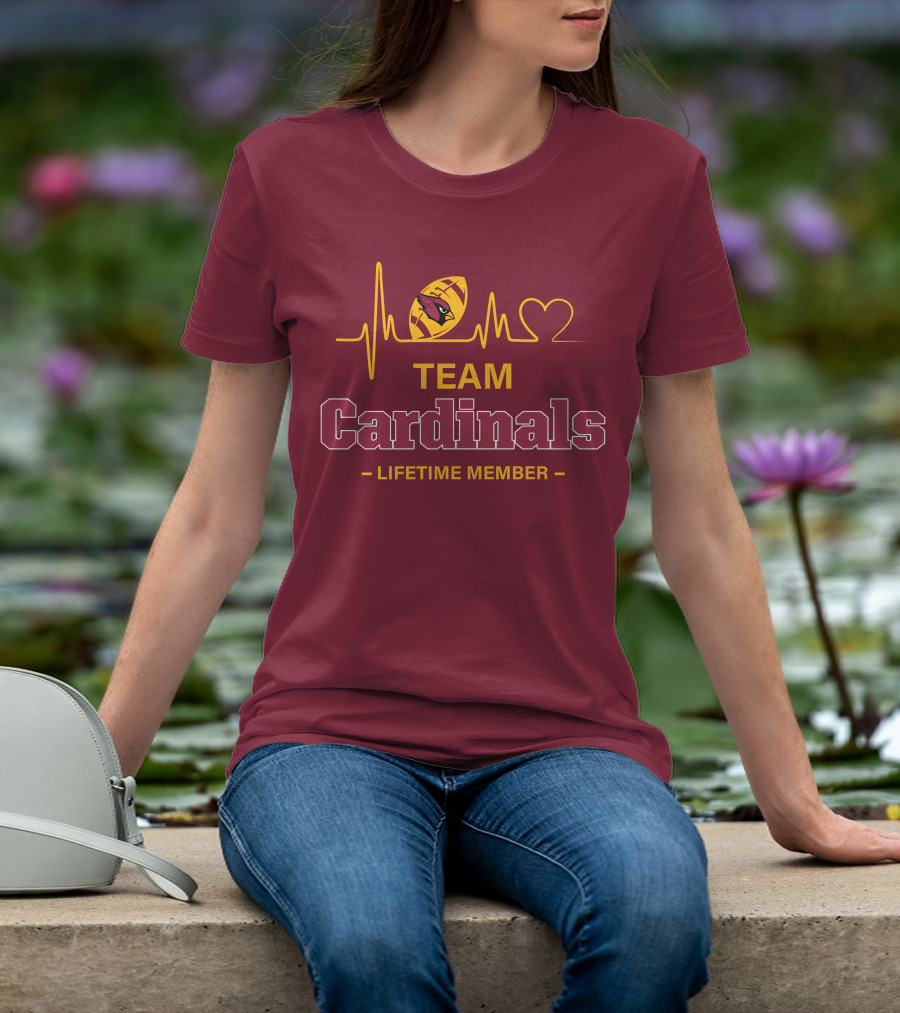 Team Cardinals Lifetime Member T-Shirt