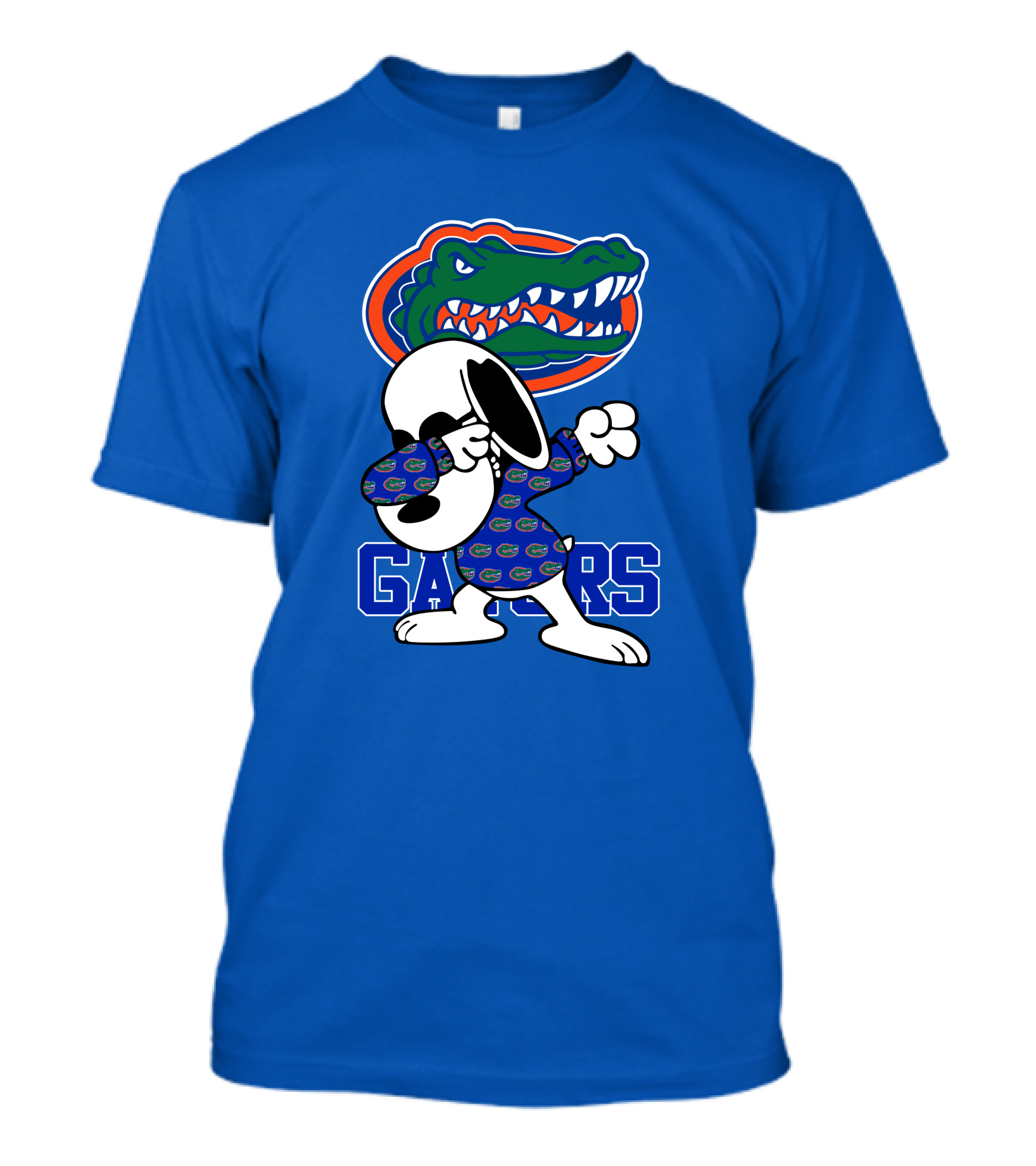 Florida Gators Snoopy Dabbing Alligator T-Shirt