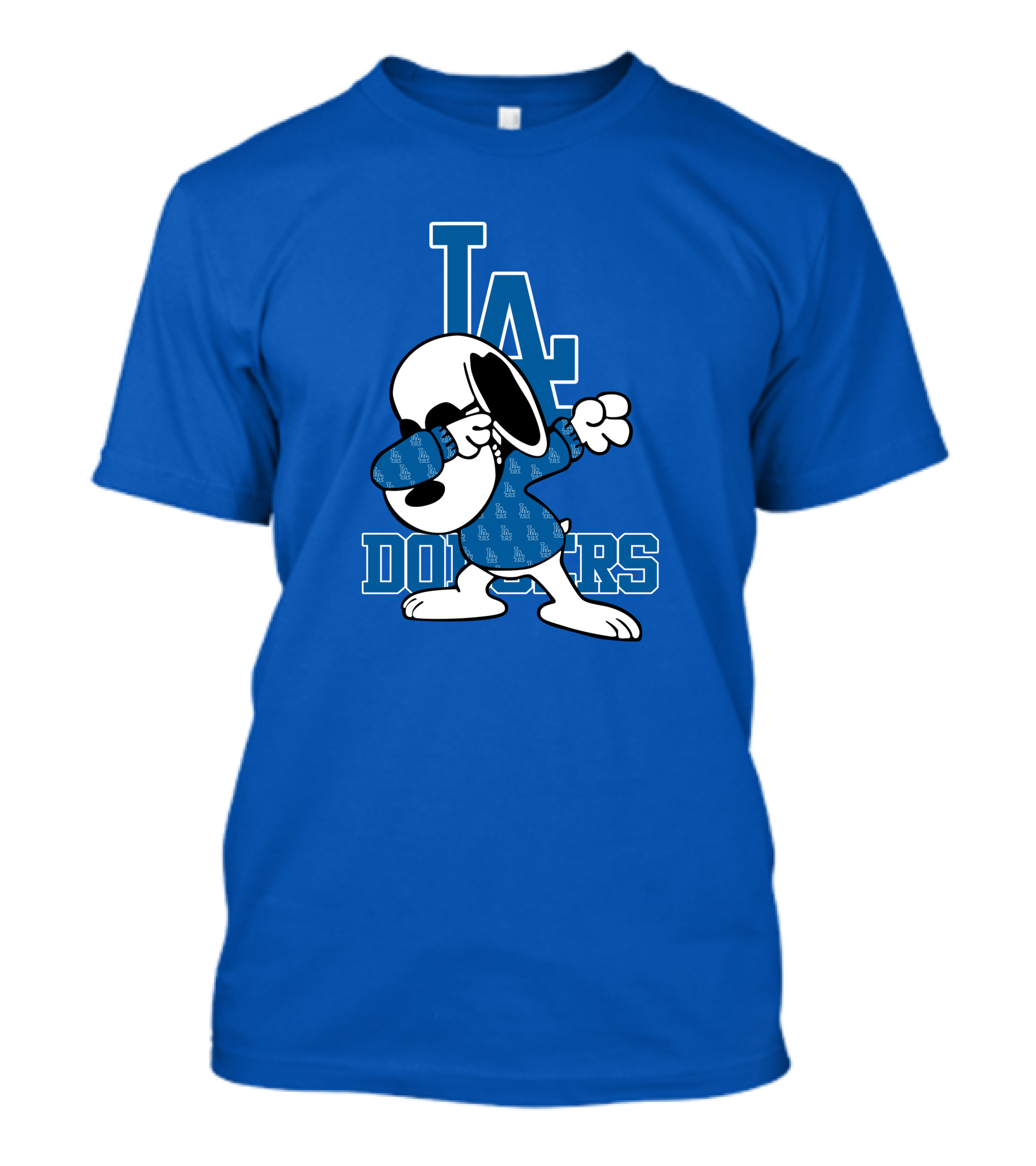 Los Angeles Dodgers Snoopy Dabbing LA T-Shirt