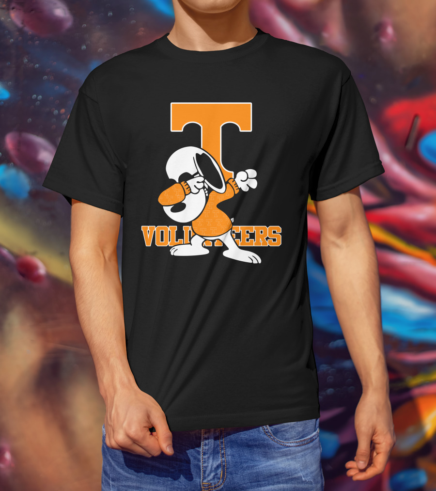 Tennessee Volunteers Snoopy Dabbing T-Shirt