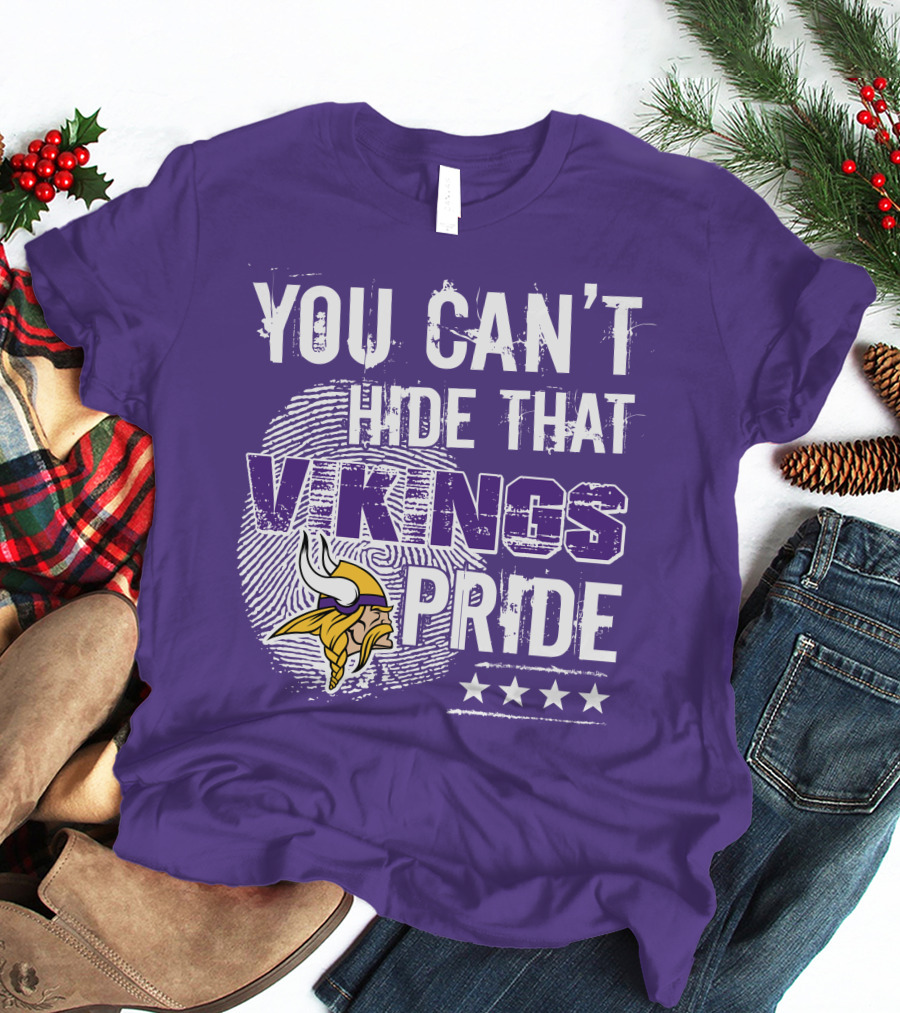 You Can't Hide That Vikings Pride With Iconic Minnesota T-Shirt