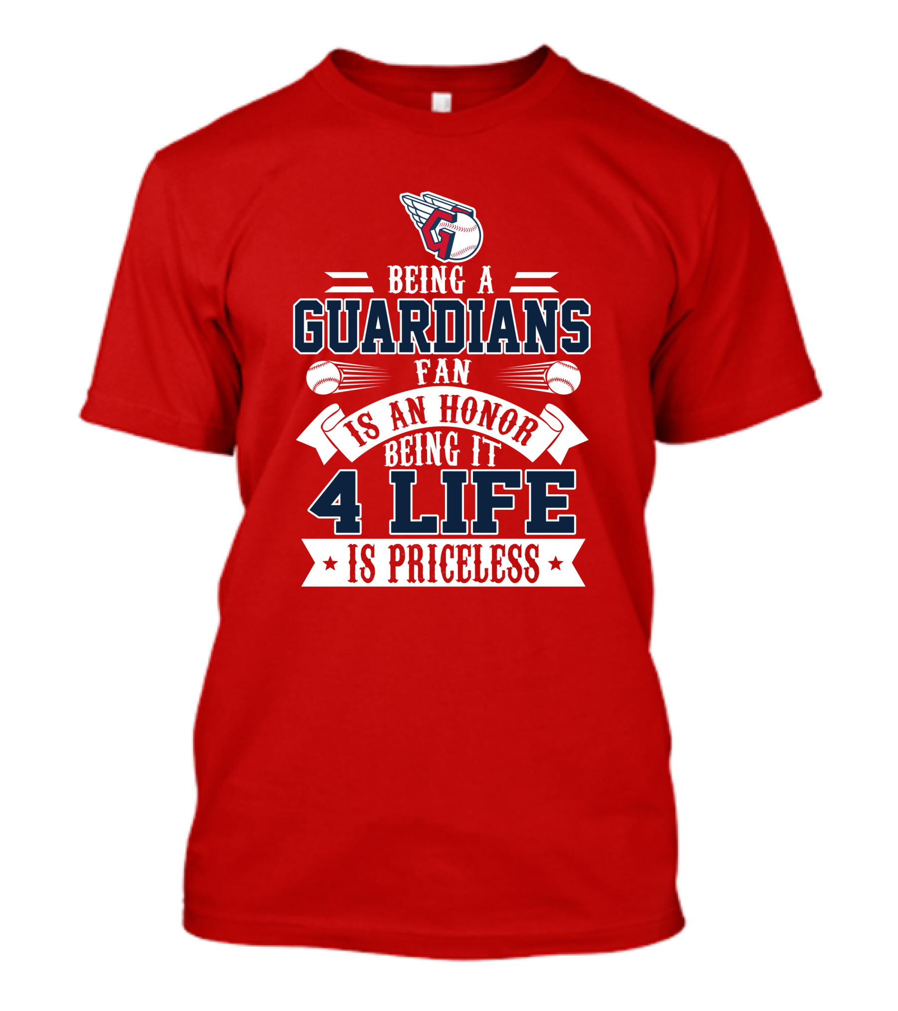 Being A Guardians Fan Is An Honor 4 Life Is Priceless T-Shirt