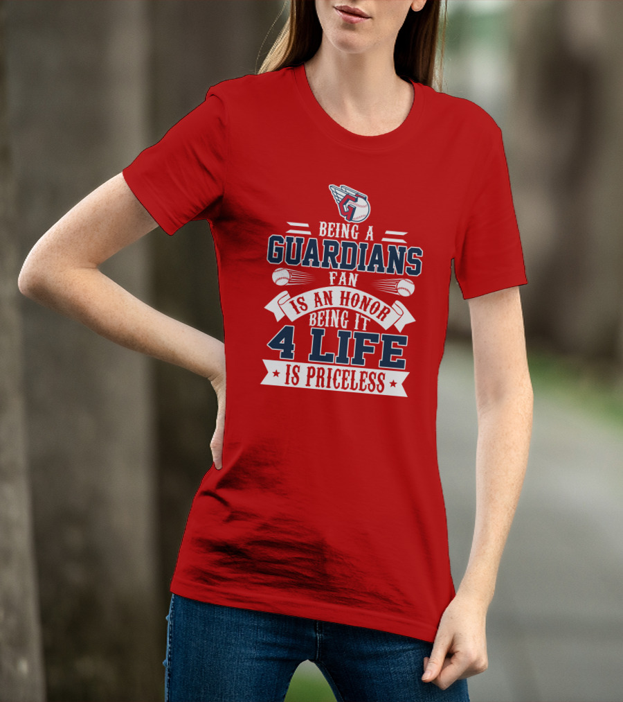 Being A Guardians Fan Is An Honor 4 Life Is Priceless T-Shirt