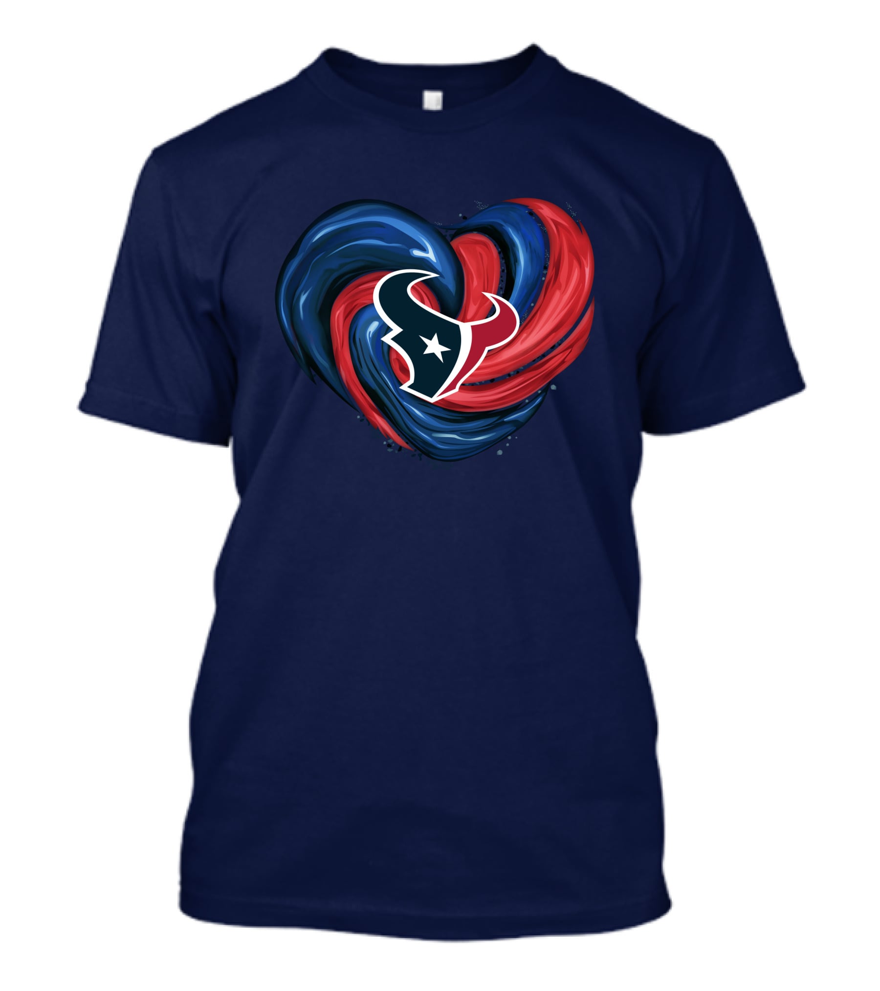 Houston Texans Tornado Heart T-Shirt