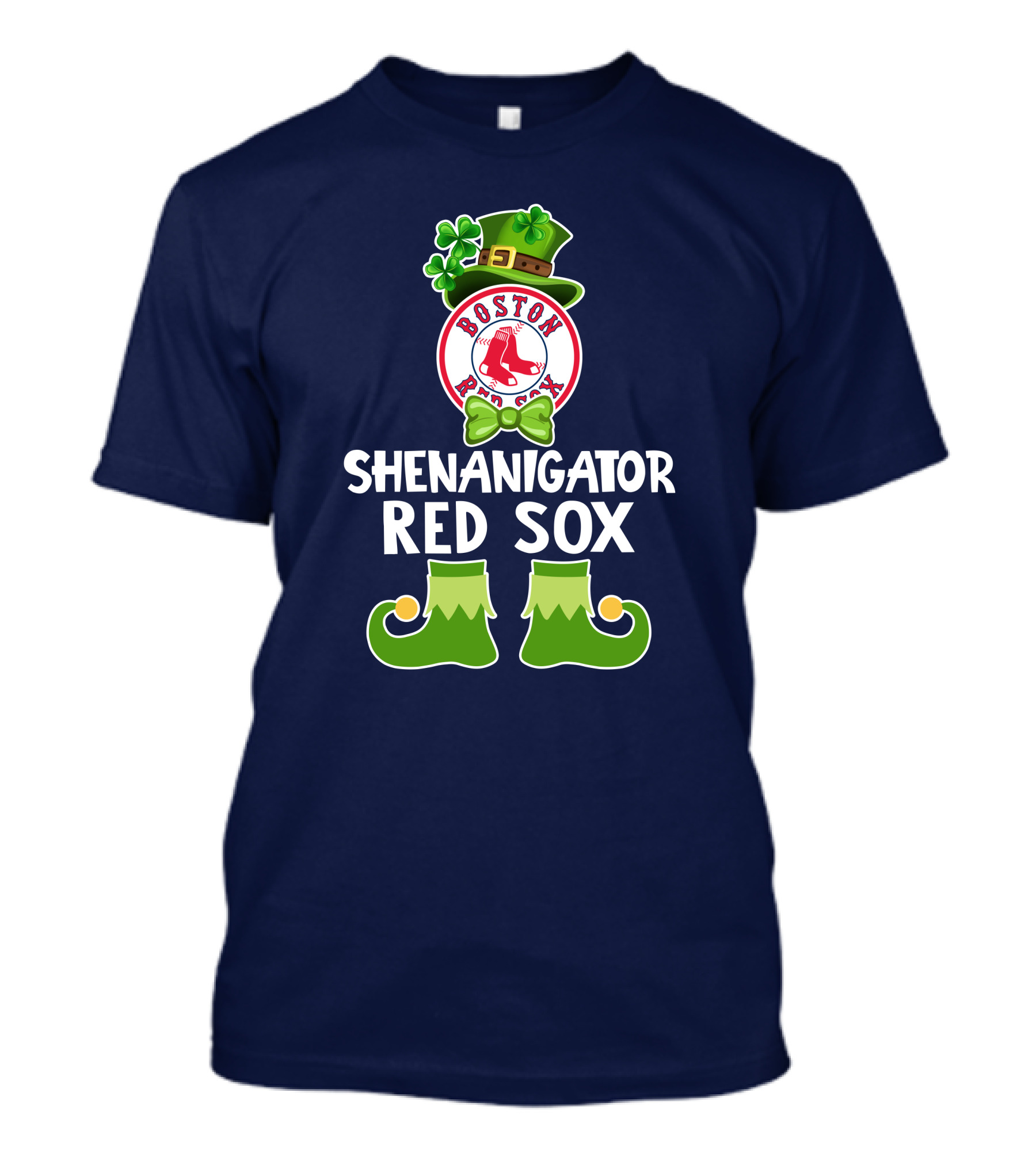 Boston Red Sox Shenanigator Leprechaun St. Patrick's Day T-Shirt