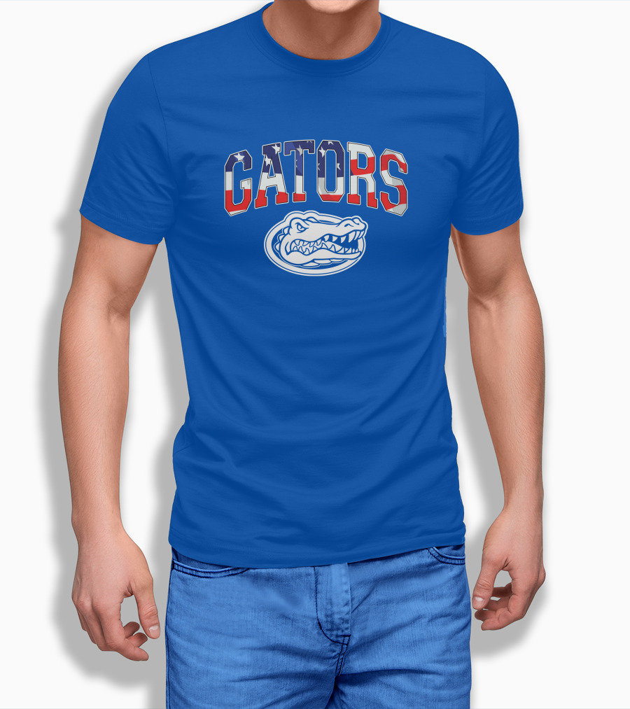 Gators American Flag T-Shirt