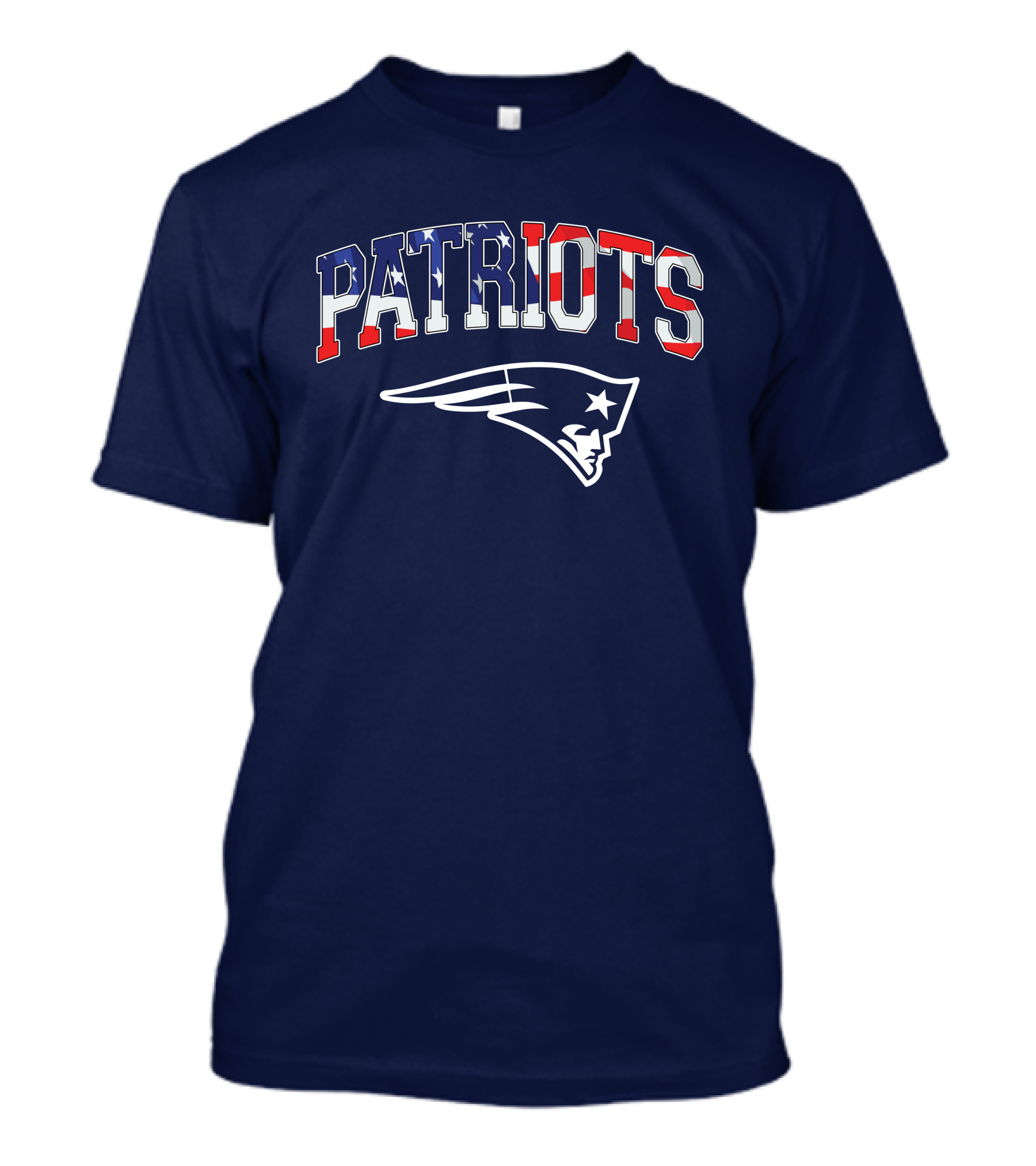 Patriots American Flag New England Patriots T-Shirt