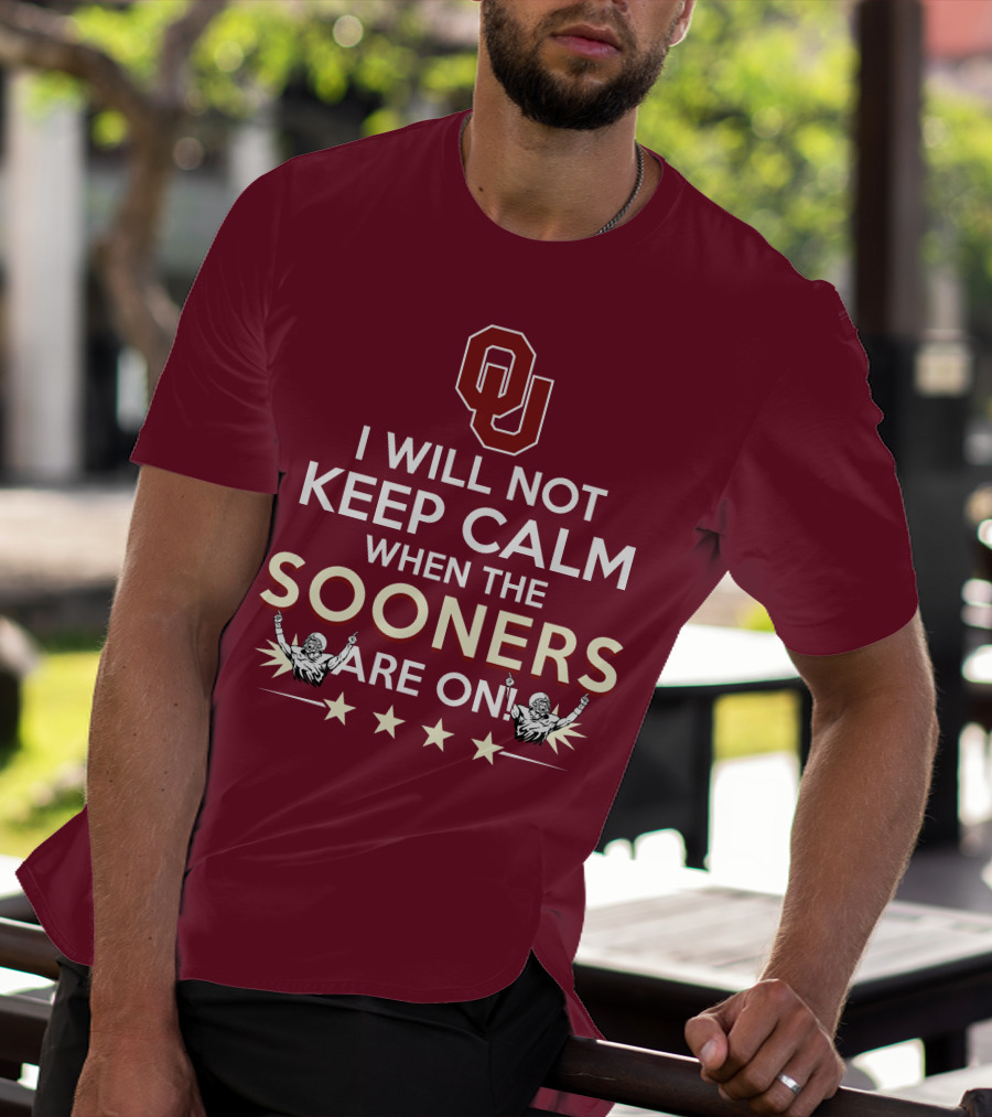 Ou Sooners Excitement Keep Calm Struggle T-Shirt