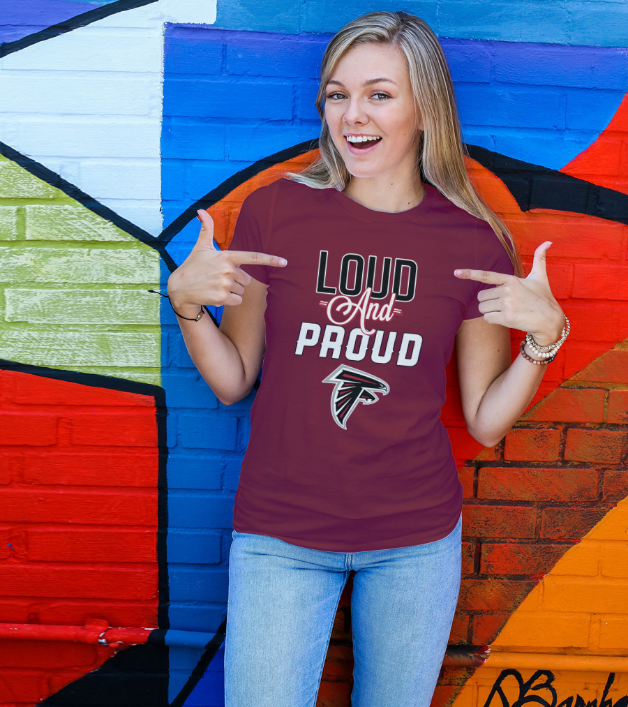 Atlanta Falcons Loud And Proud Fan T-Shirt