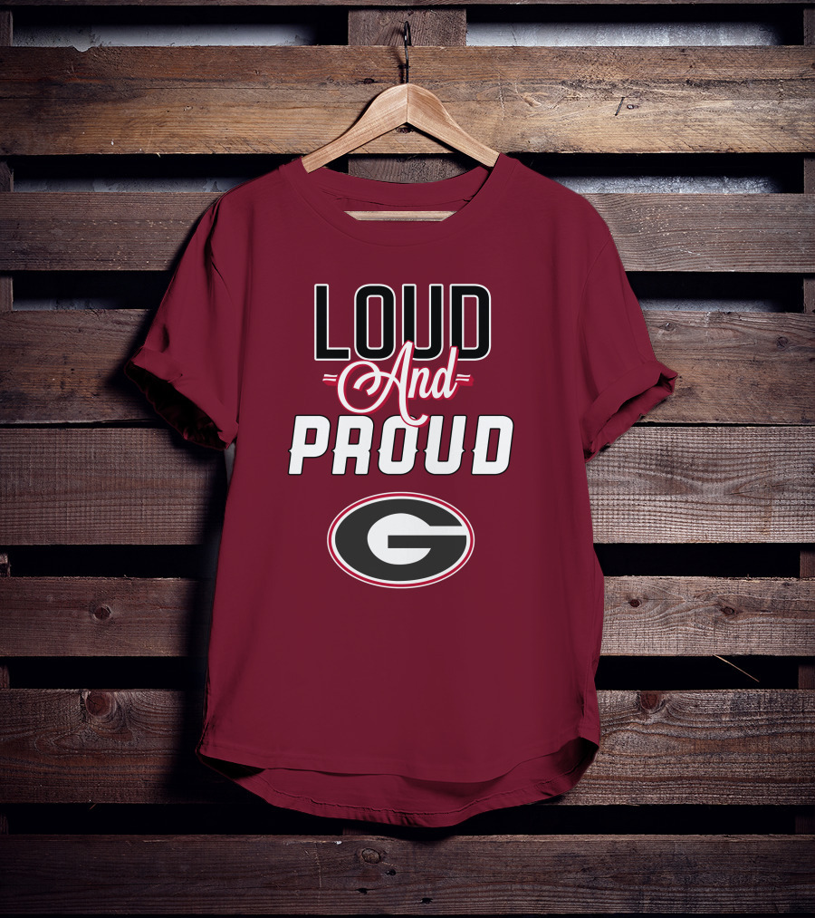 Loud And Proud Georgia Bulldogs G T-Shirt