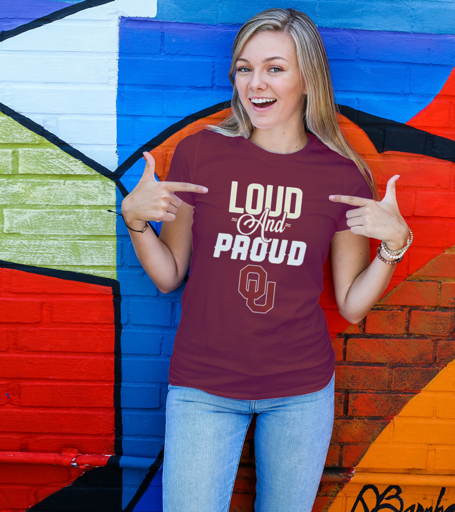 Loud And Proud OU Oklahoma Sooners T-Shirt