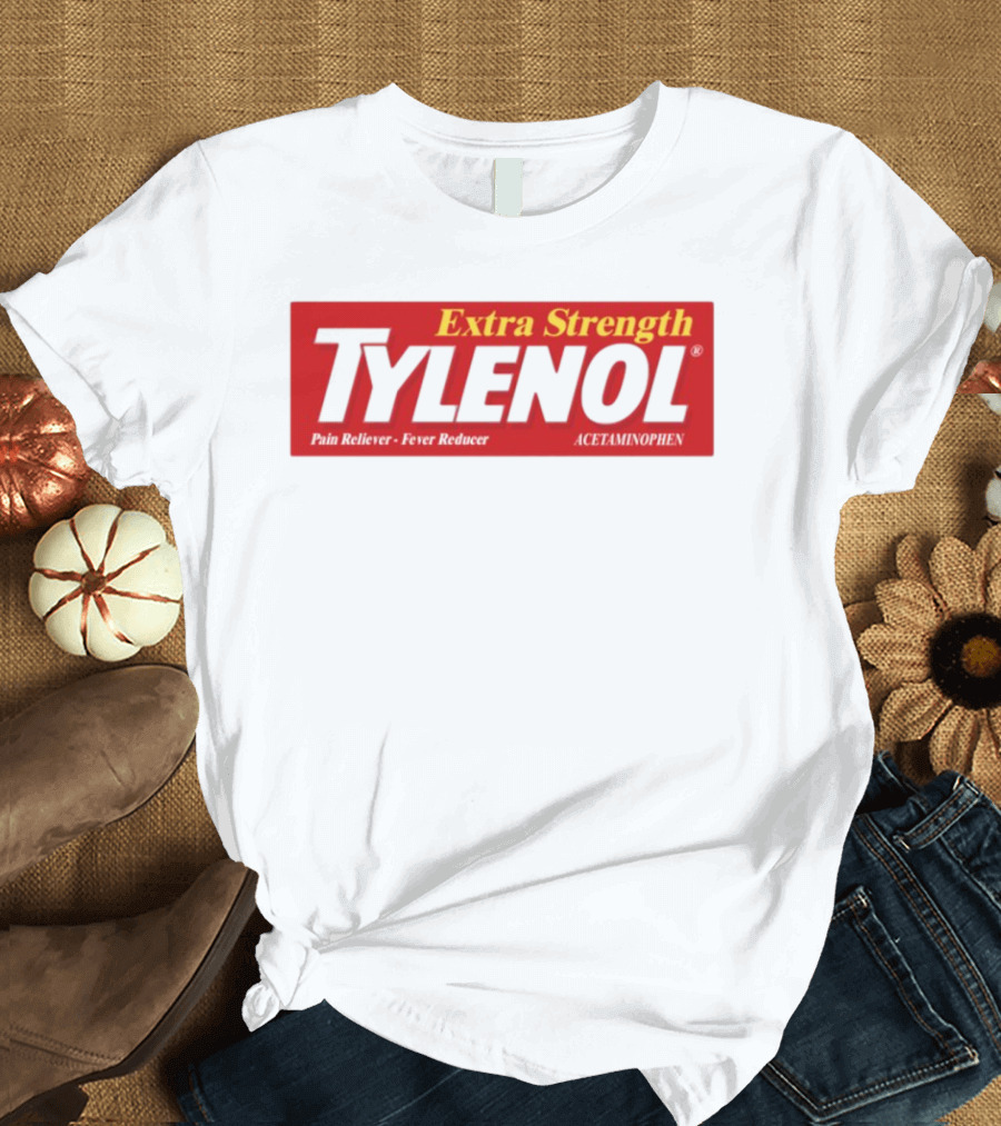 Methsyndicate Extra Strength Tylenol Pain Reliever Fever Reducer Acetaminophen T-Shirt