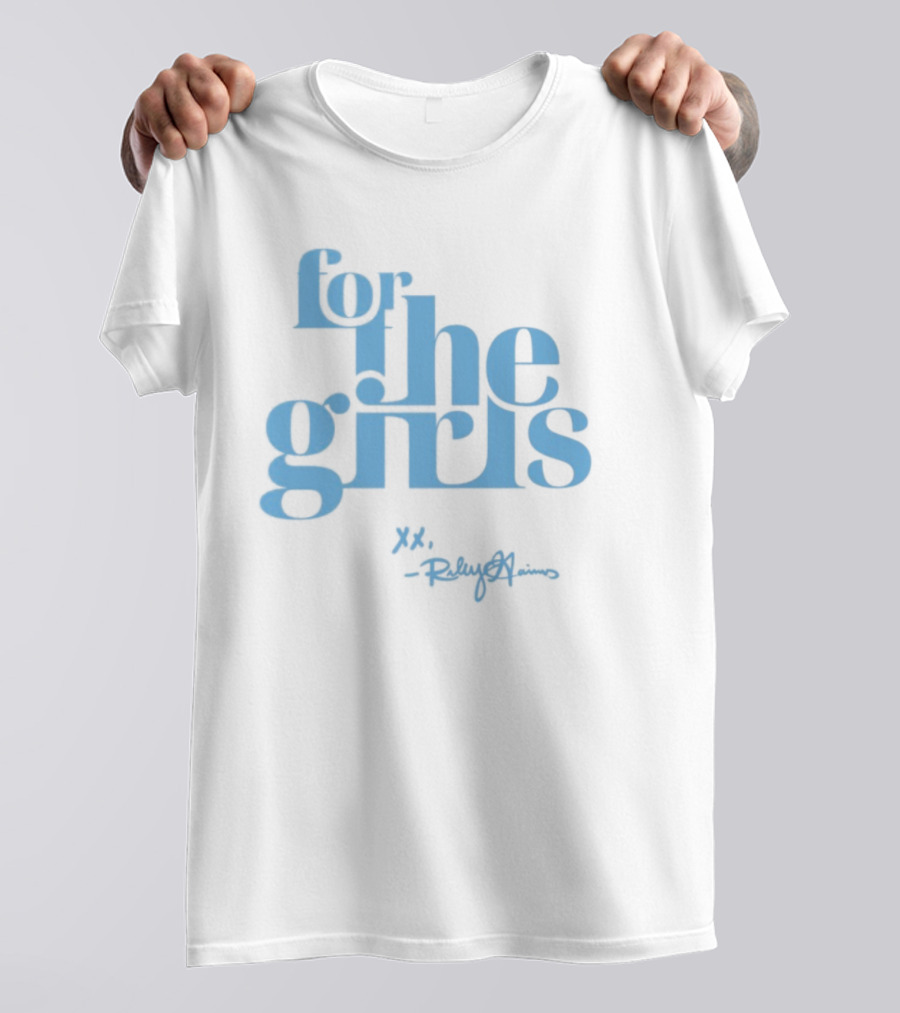Turning Point USA For The Girls Featuring Riley Gaines Signature T-Shirt