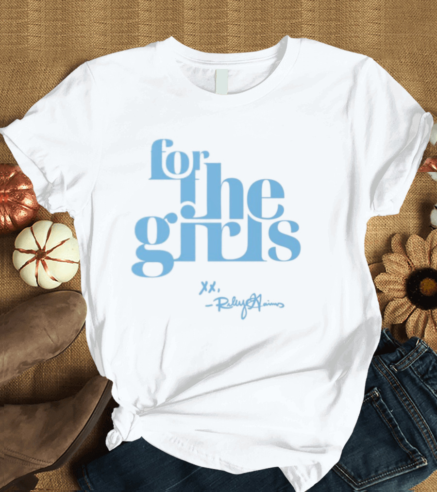 Turning Point USA For The Girls Featuring Riley Gaines Signature T-Shirt