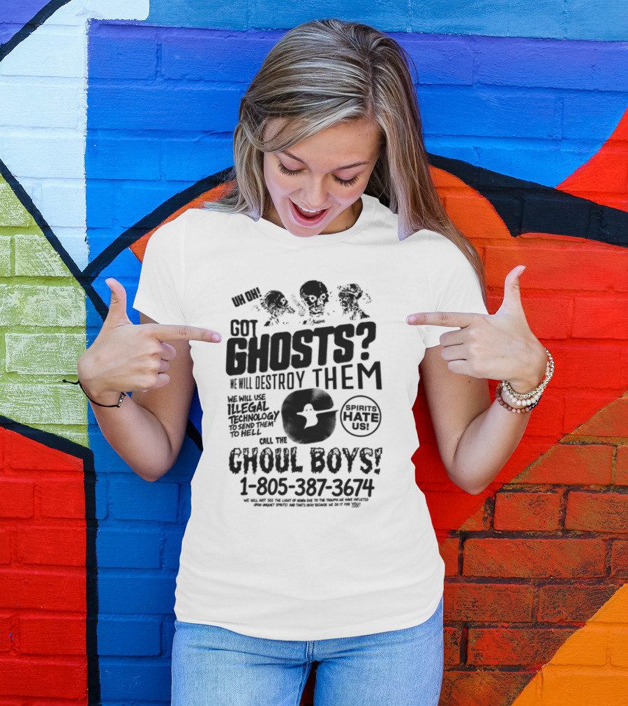 Er Ghoul Boys Hey Demons It's Me Ya Boy T-Shirt