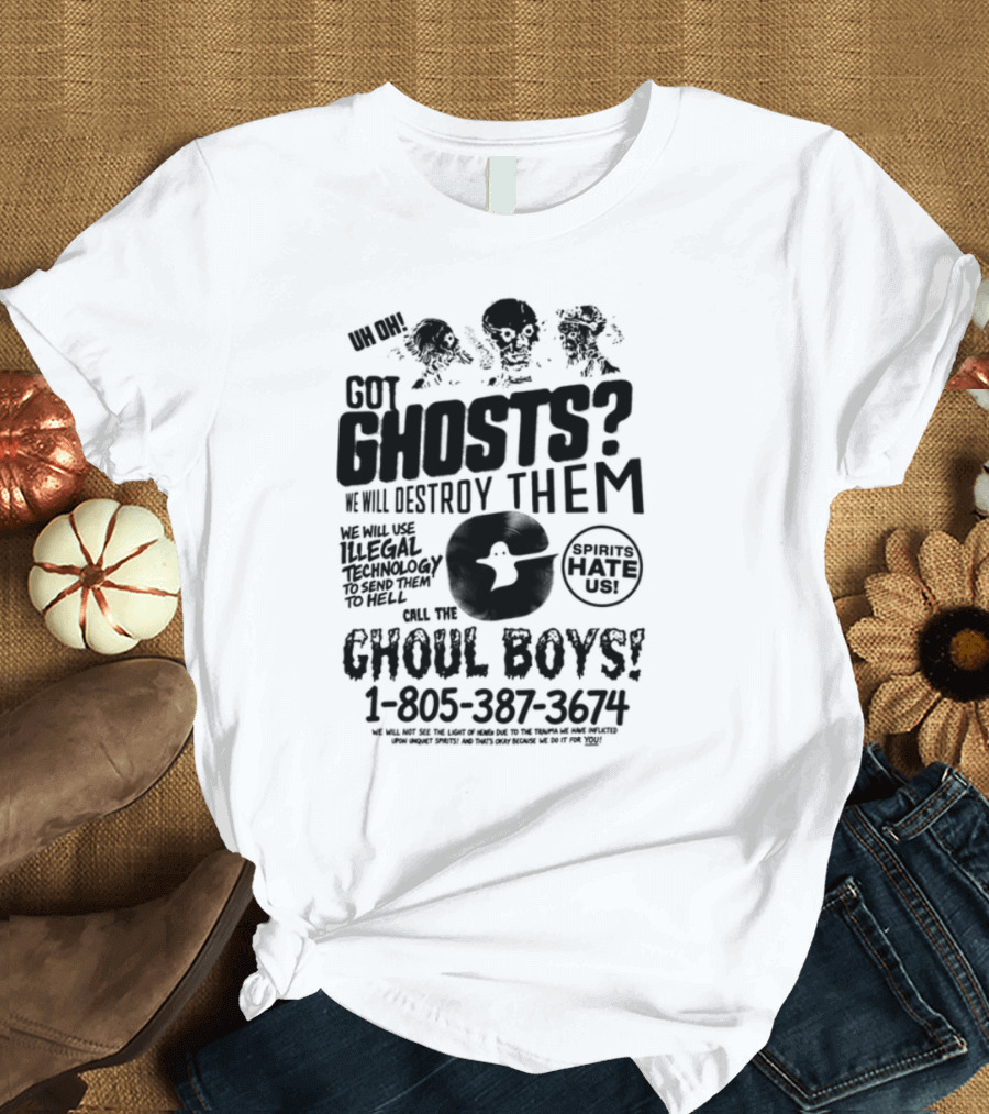 Er Ghoul Boys Hey Demons It's Me Ya Boy T-Shirt