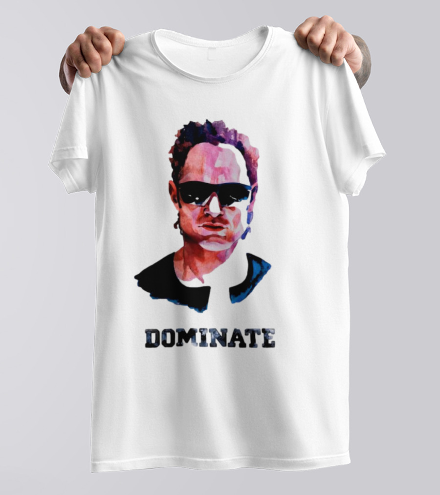 Dominate Win Lose Bold Sunglasses Illustration T-Shirt
