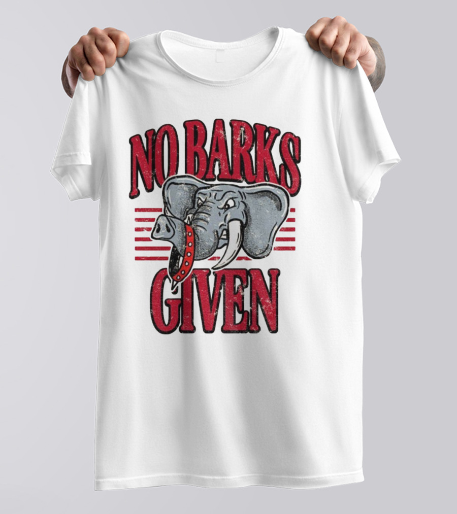 Alabama Crimson Tide Triumphs Over Georgia Bulldogs No Barks Given T-Shirt