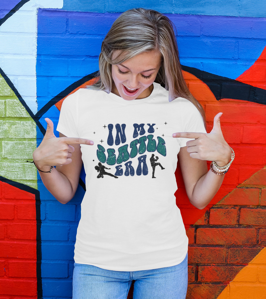 Seattle Mariners In My Seattle Era MLB Vintage Baseball T-Shirt