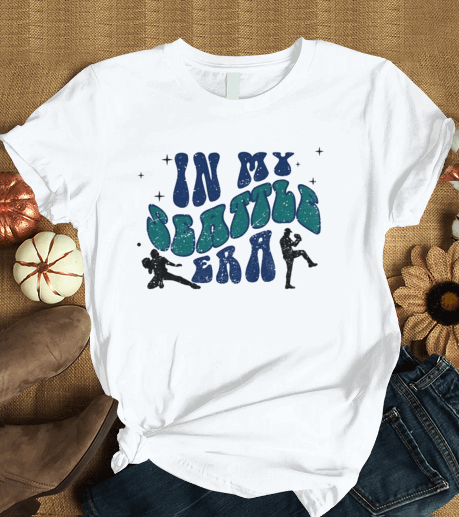 Seattle Mariners In My Seattle Era MLB Vintage Baseball T-Shirt