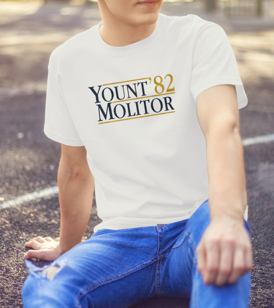 Yount '82 Molitor Milwaukee Brewers MLB Baseball Robin Yount Paul Molitor T-Shirt