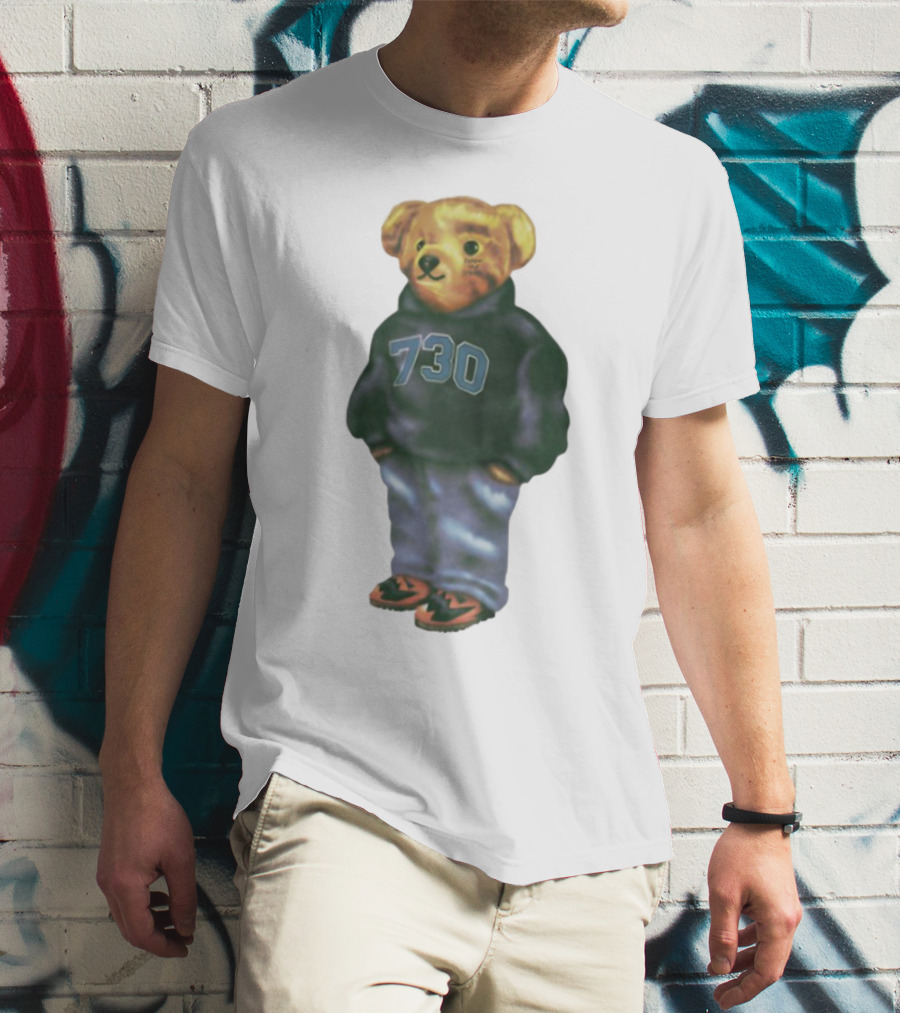 730 Bear Fresh Blank And Jeans Look T-Shirt
