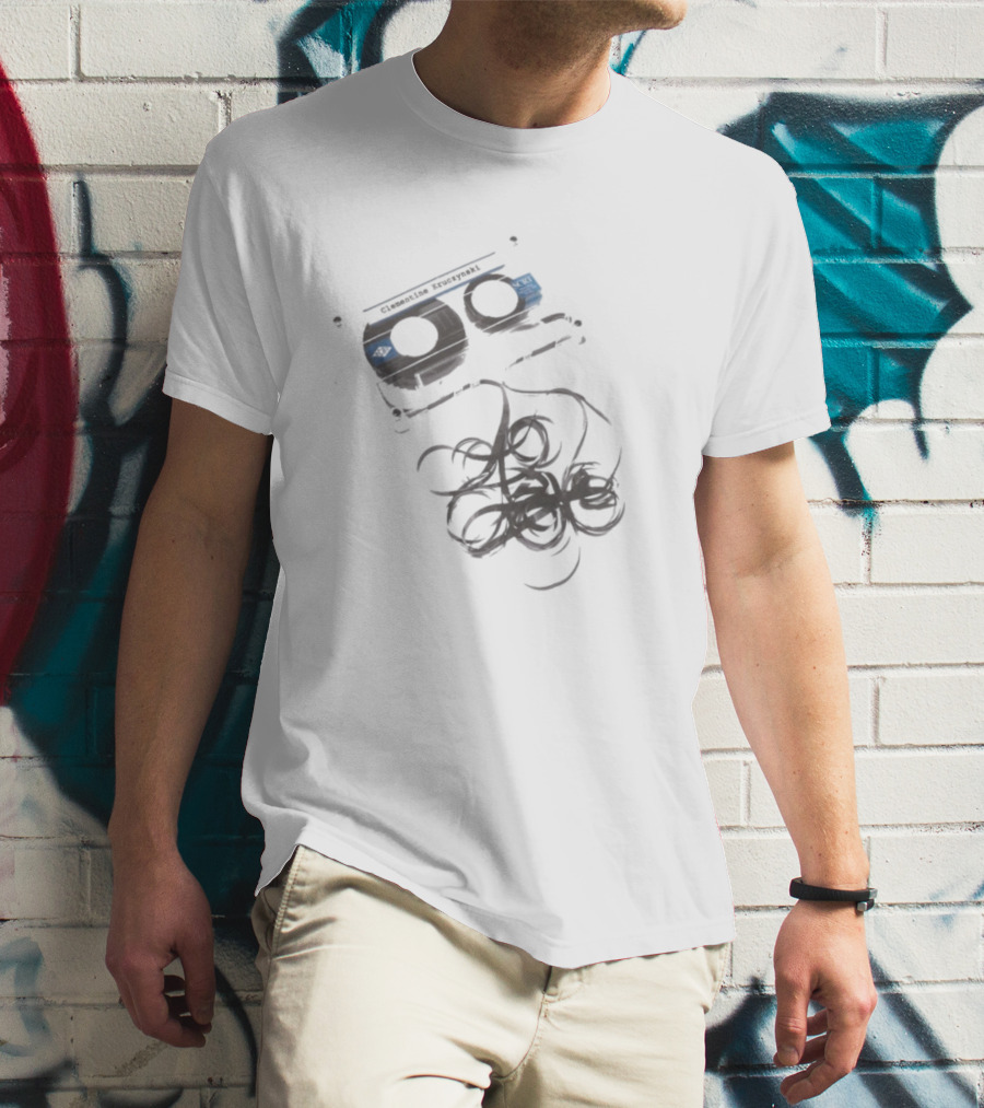 Clementine Kruczynski Cassette Tape Illustration T-Shirt
