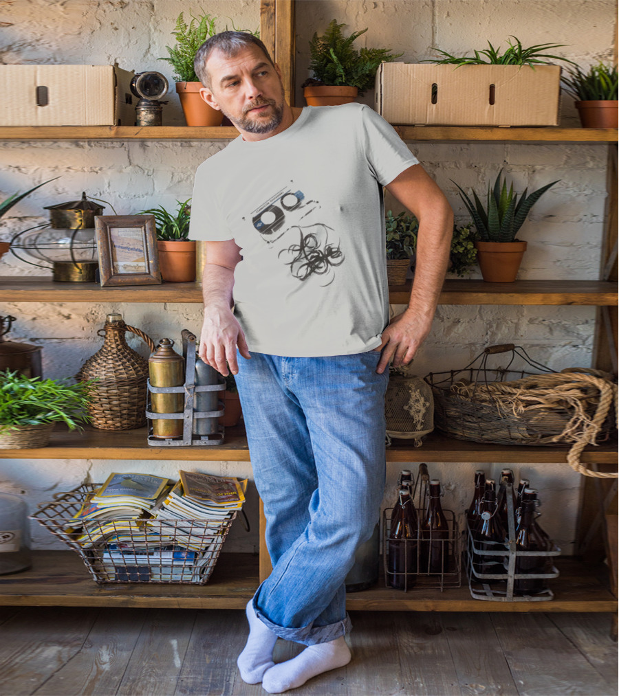 Clementine Kruczynski Cassette Tape Illustration T-Shirt