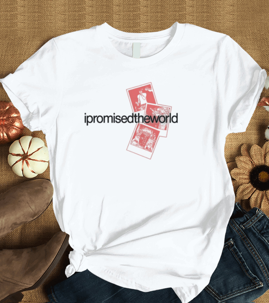I Promised The World Playing Cards T-Shirt