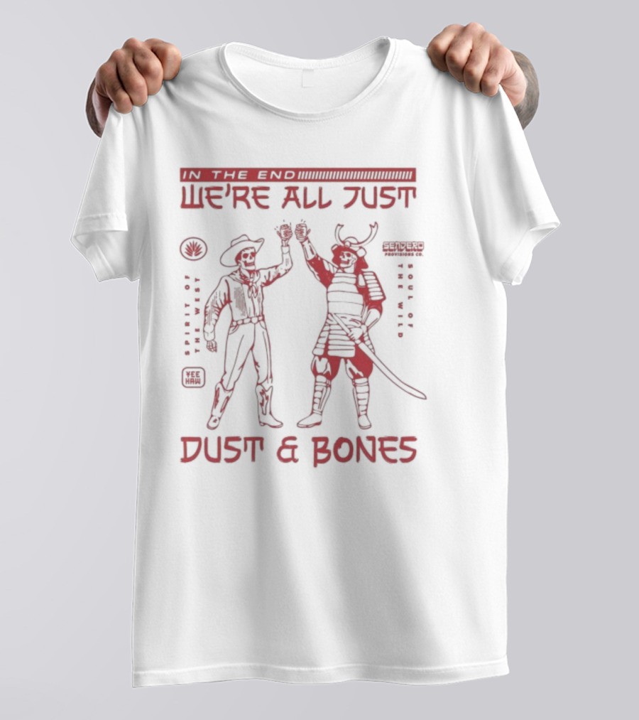 Dust & Bones Cowboy Samurai High Five T-Shirt