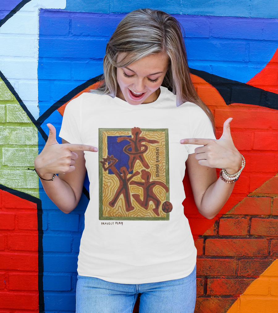 Project Play Ella Porteous Beyond Borders Dynamic Figures And Movement T-Shirt