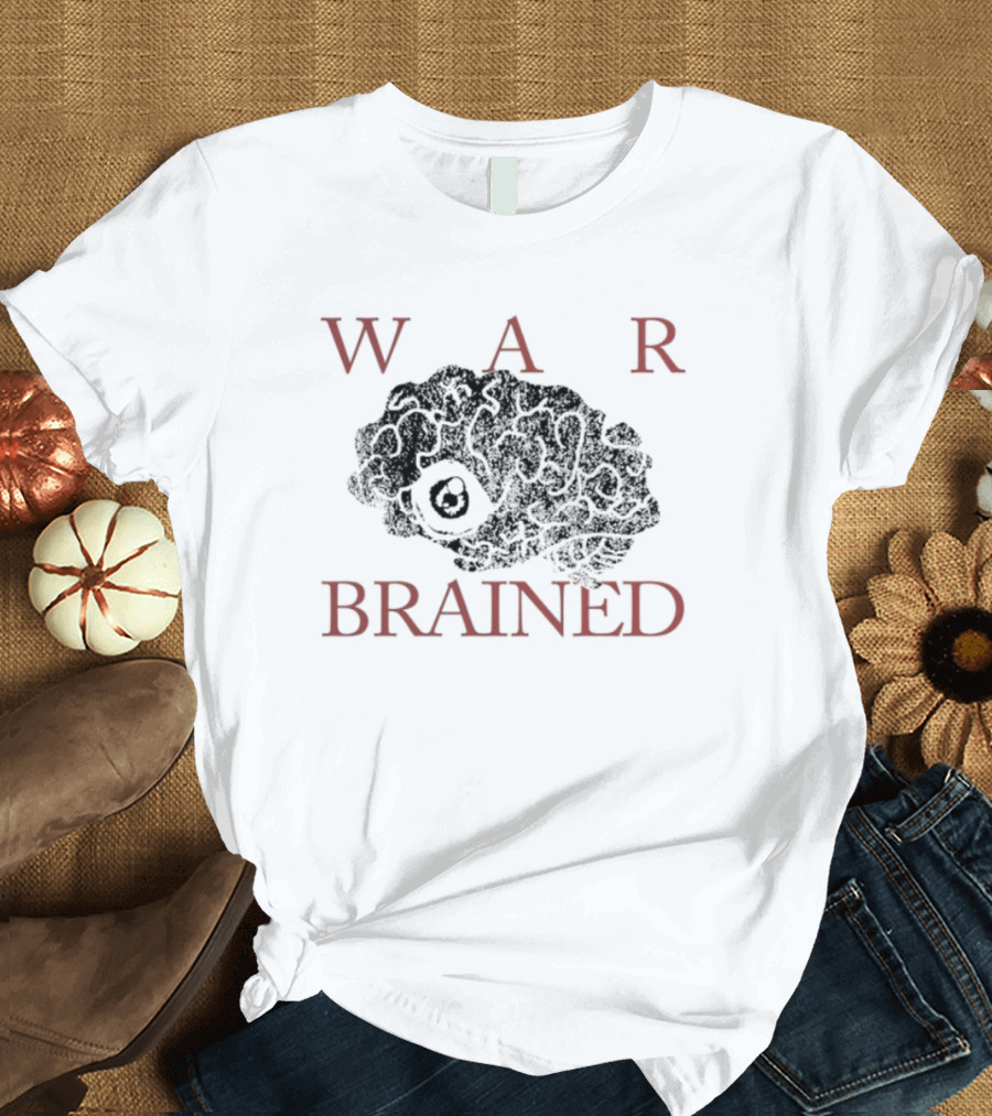 Quannnic War Brained Brain Damage T-Shirt