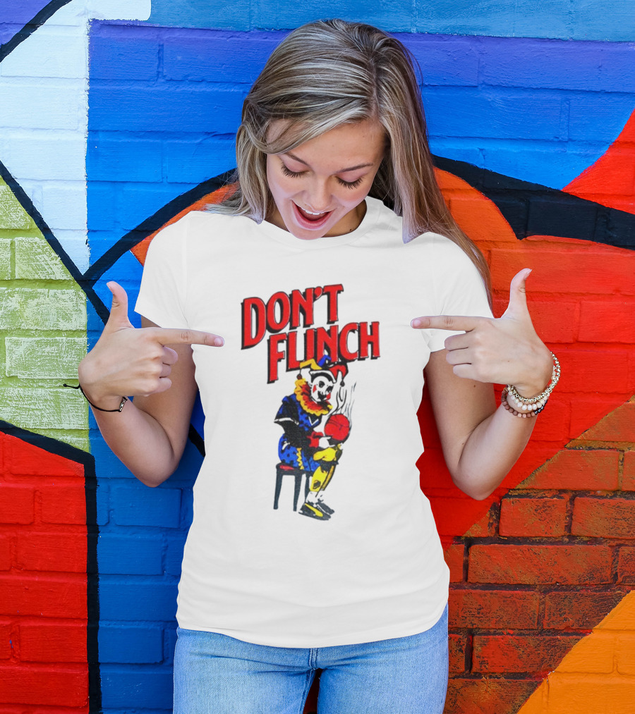 Tyrese Haliburton Basketball Clown Don't Flinch T-Shirt