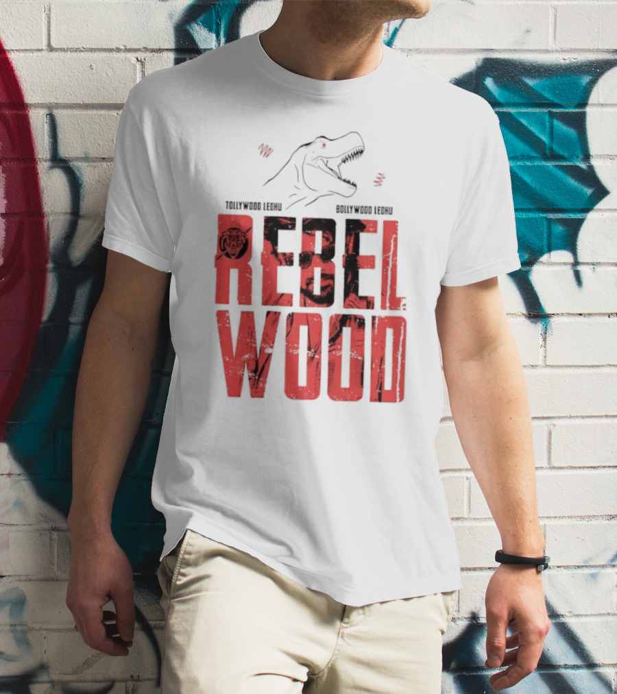 Rebelwood Dinosaur Tollywood Ledhu Bollywood Ledhu T-Shirt