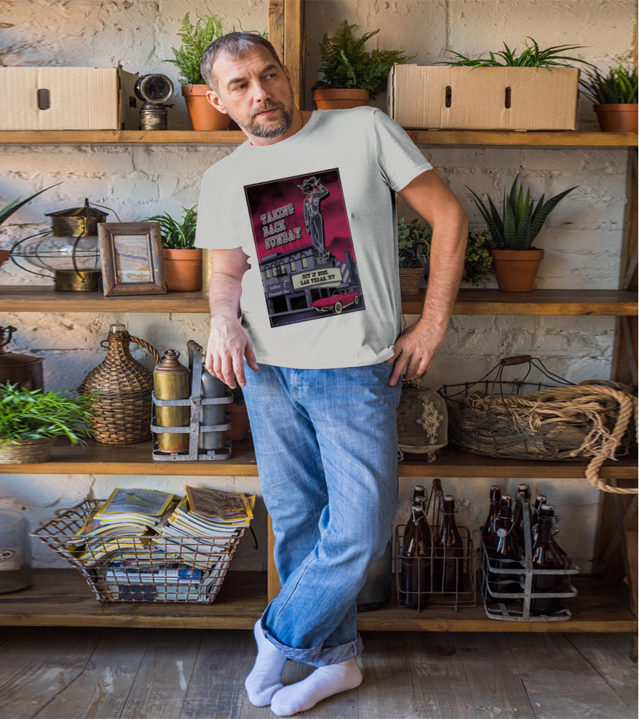 Taking Back Sunday October 17 2025 Las Vegas NV Letlive Straylight Run T-Shirt