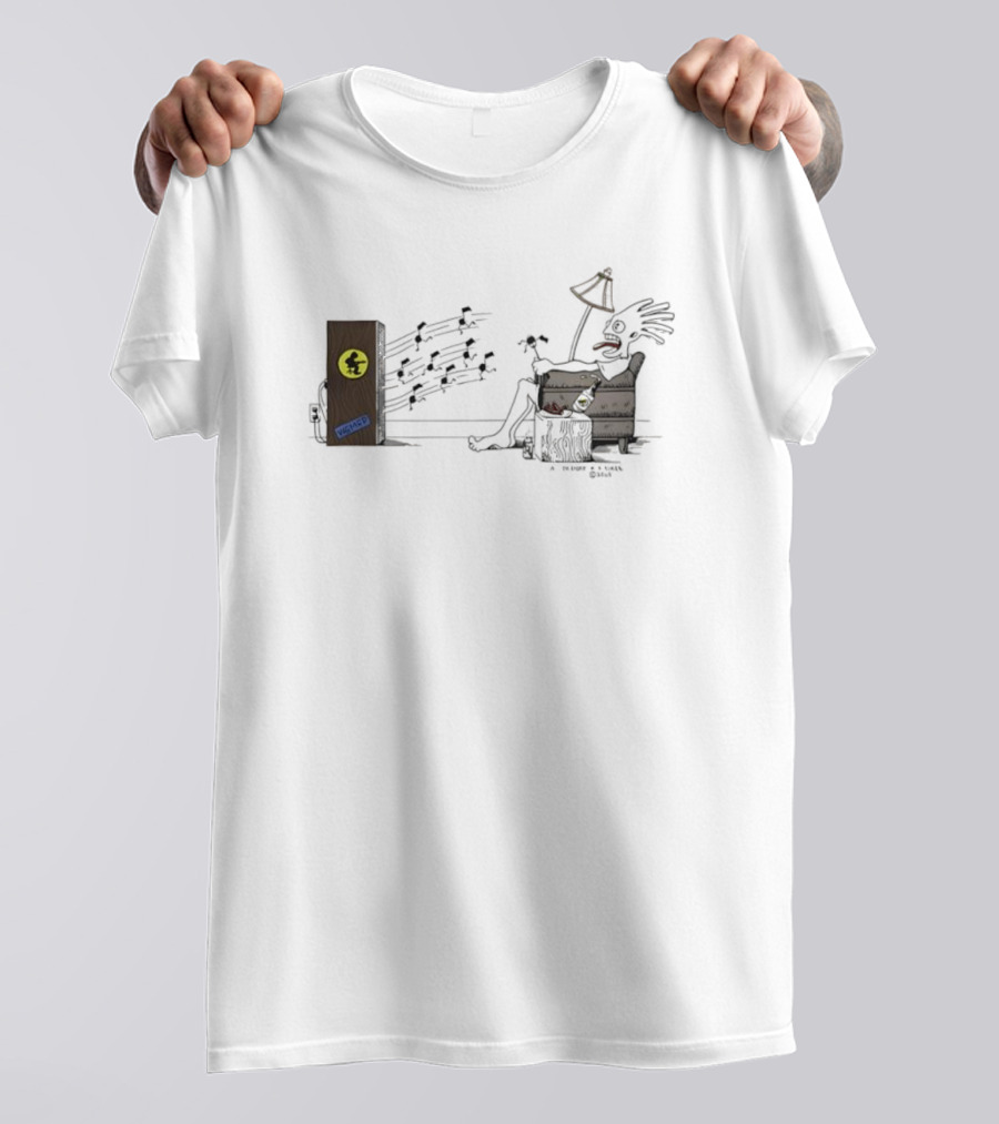 A Buck Short KidKast Room Sign Door Knock Bird Lamp T-Shirt