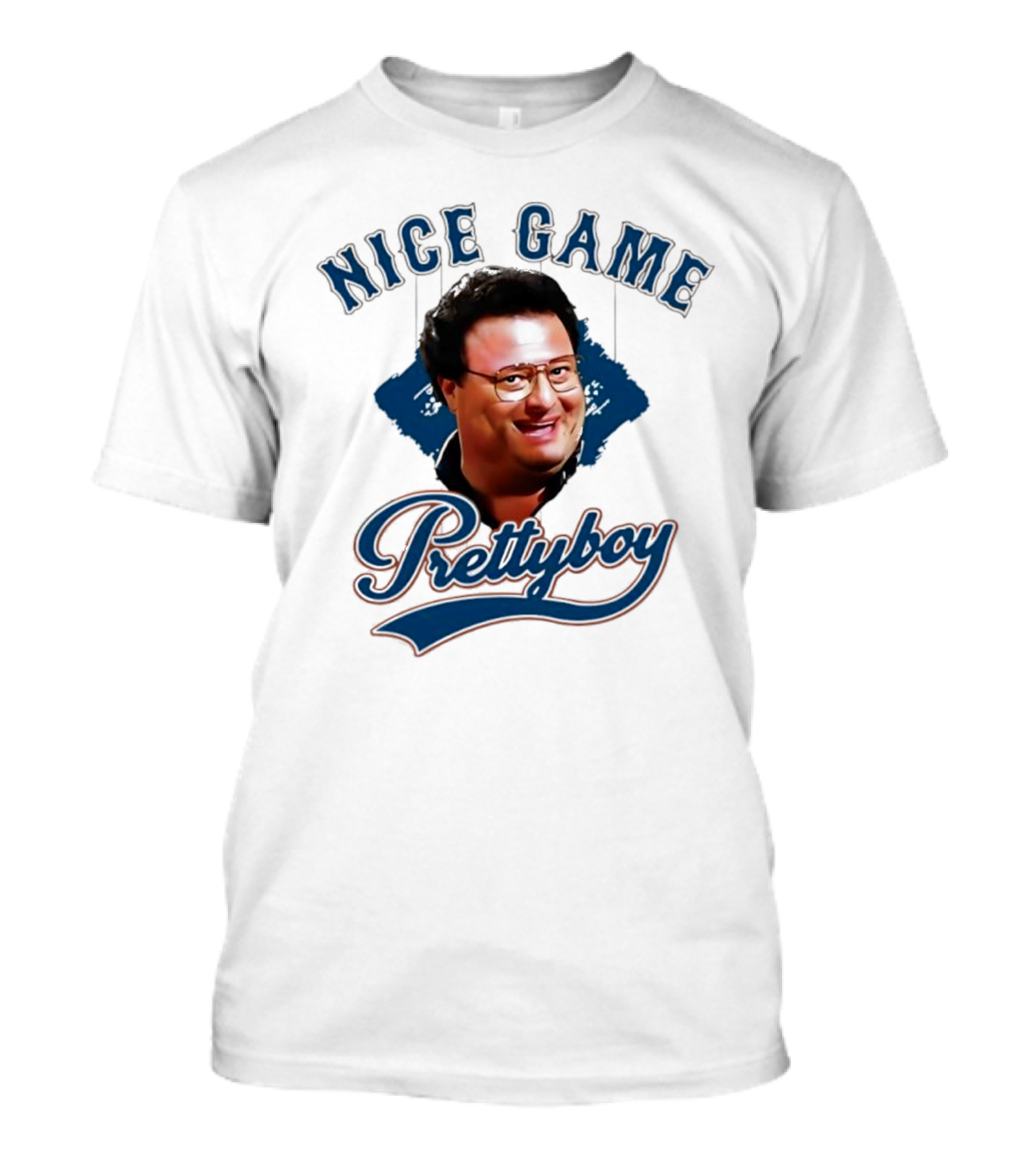 Nice Game Prettyboy Newman Face Graphic T-Shirt