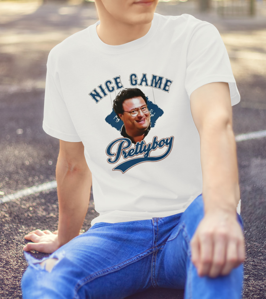 Nice Game Prettyboy Newman Face Graphic T-Shirt