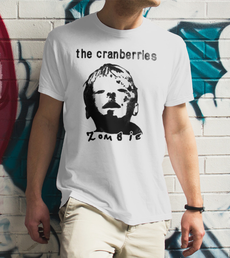 The Cranberries Zombie Kid Face Drawing T-Shirt