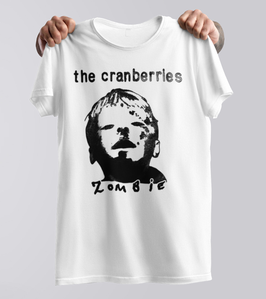 The Cranberries Zombie Kid Face Drawing T-Shirt